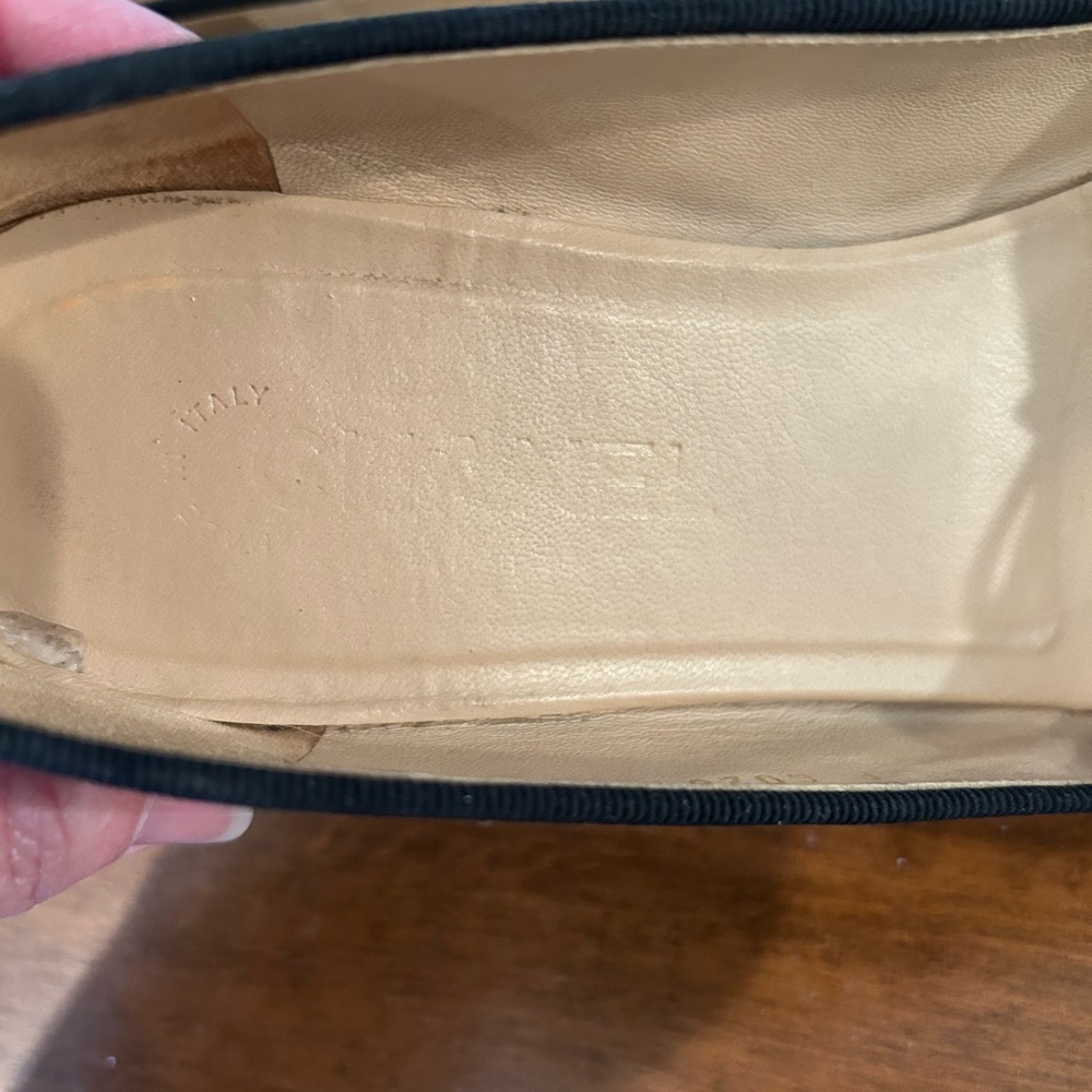 Chanel Black Ballet Flats SZ 41 - Picture 5 of 5